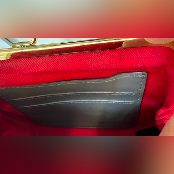 Dooney & Bourke Small Leather Framed Credit Card Coin Wallet 👛 - Picture 5 of 6